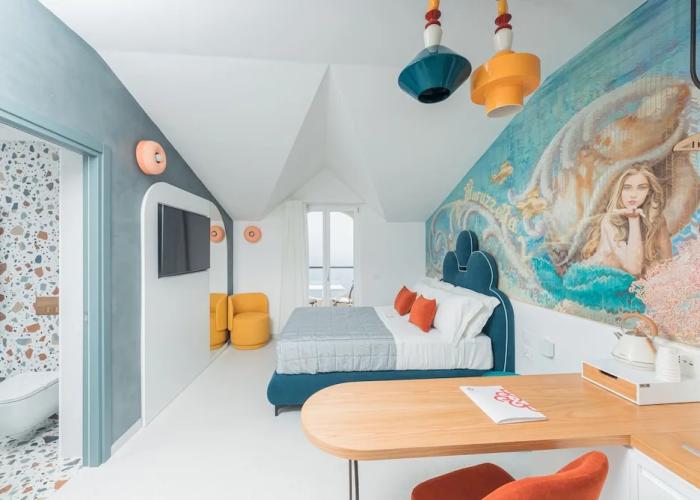 Albergo Dipinto Bacco Furore
