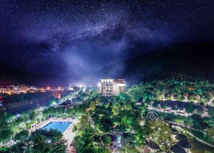 Yongding Tianzi Hot Spring Holiday Resort Longbowan Hotel