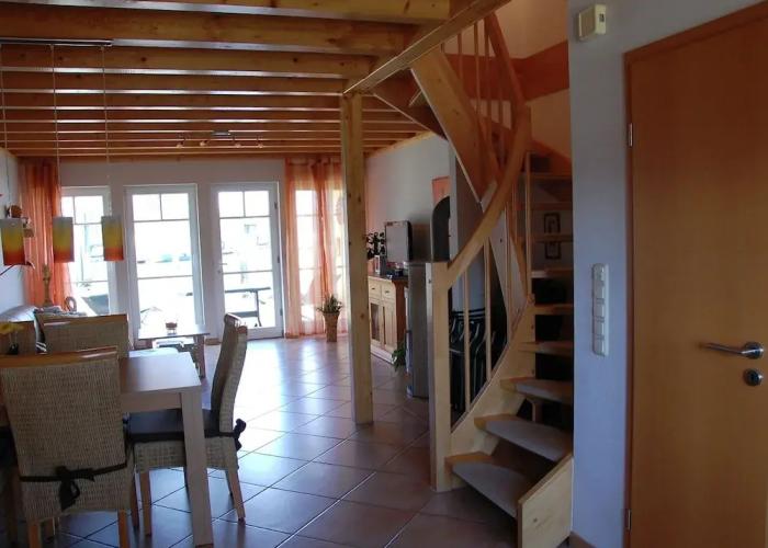 Cozy Holiday Home with Wood Burning Stove near Water