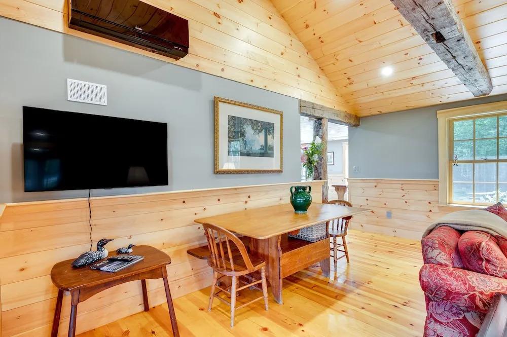 Lakefront Lovell Home w/ Dock: Walk to Town Beach!