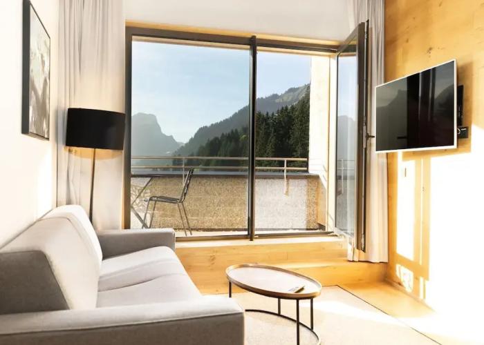 Apartment in Schrocken Near ski Area