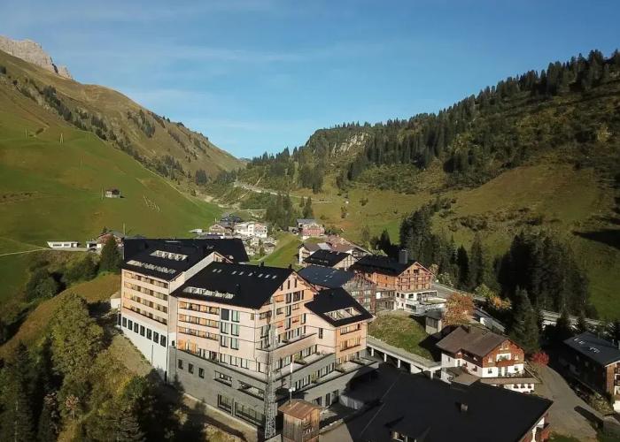 Apartment in Schrocken Near ski Area