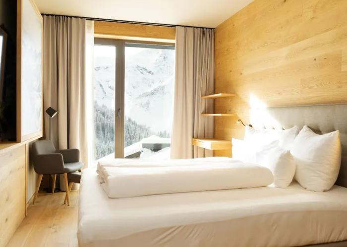 Apartment in Schrocken Near ski Area