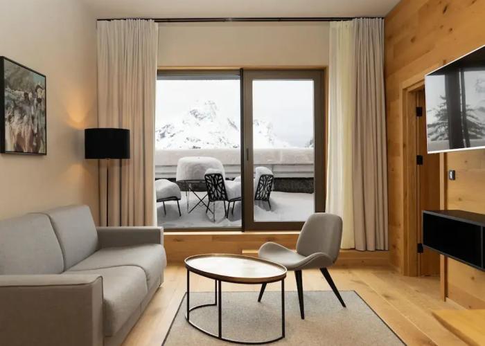 Apartment in Schrocken Near ski Area