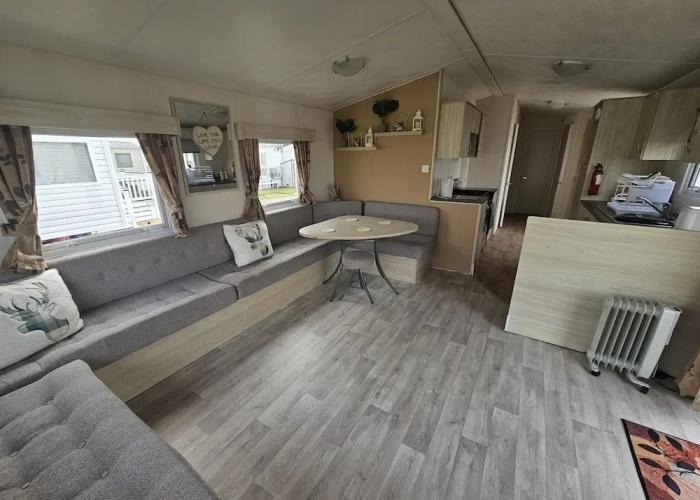 Ruby a Modern Caravan in Rhyl