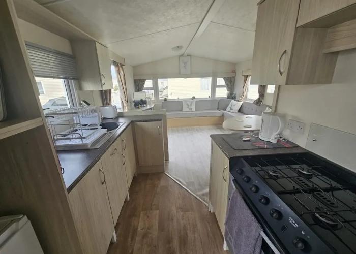 Ruby a Modern Caravan in Rhyl