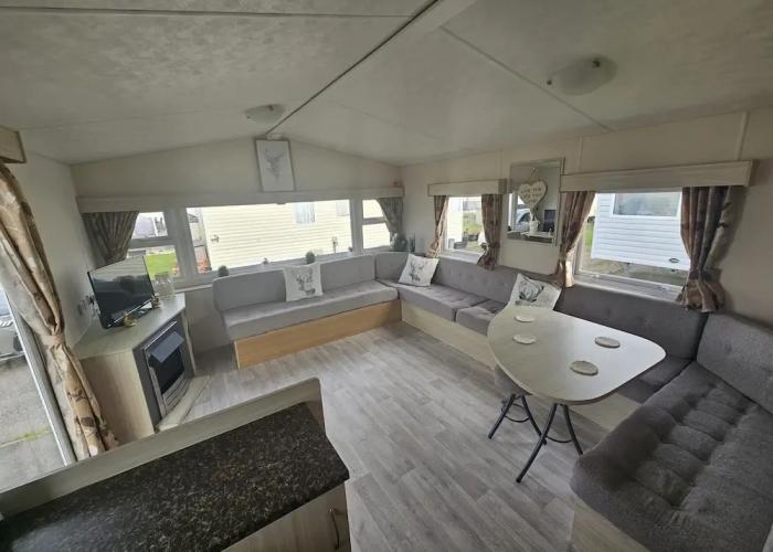 Ruby a Modern Caravan in Rhyl