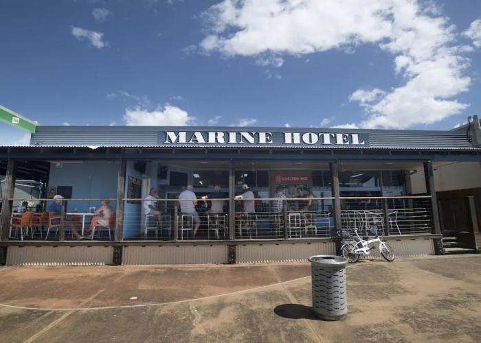 Nightcap at Marine Hotel