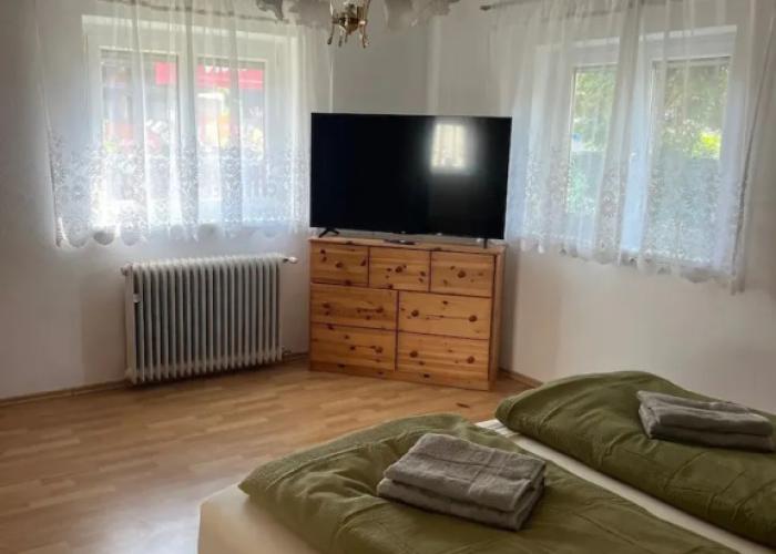 Apartment mit Gartenblick