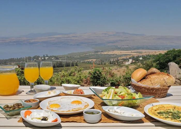 Sea of Galilee Panoramic View