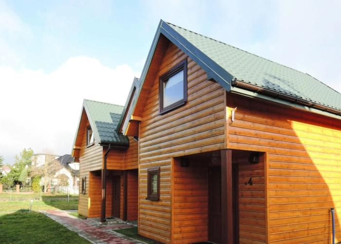 Modern Wood House in Rewal With a Terrace