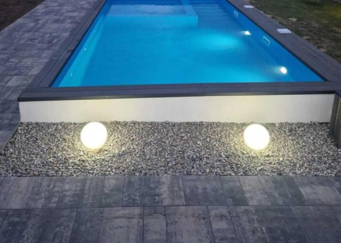 House With Terrace, Pool, Sauna, Whirlpool, Rewal