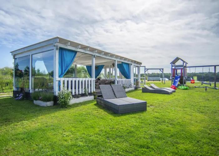 House With Terrace, Pool, Sauna, Whirlpool, Rewal