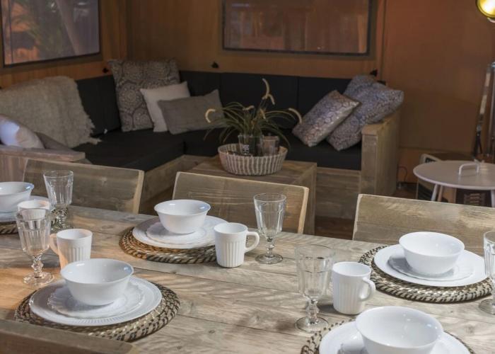 Tent Lodge With Sanitary Facilities