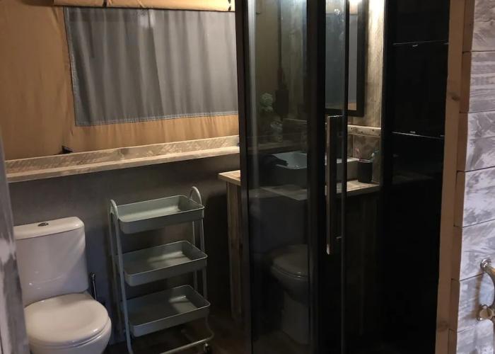 Tent Lodge With Sanitary Facilities