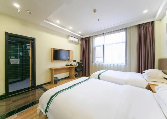 GreenTree Inn Shandong Dezhou City Lingcheng District Fuxing Street Bus Station Express Hotel