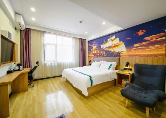 GreenTree Inn Shandong Dezhou City Lingcheng District Fuxing Street Bus Station Express Hotel