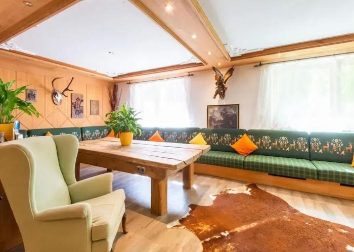 Group Holiday Apartment in Oberau With Pool use