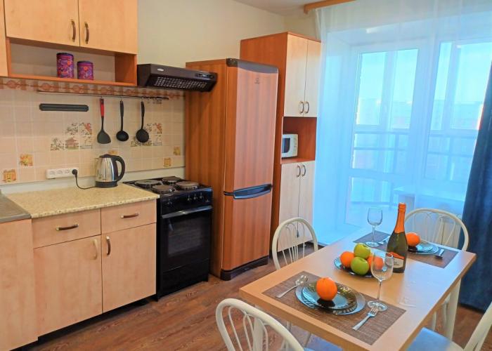 One-room RusDom near the recreation center Rodina Apartments