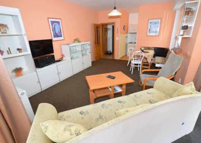 Snug Apartment in Jachymov near Ski Area