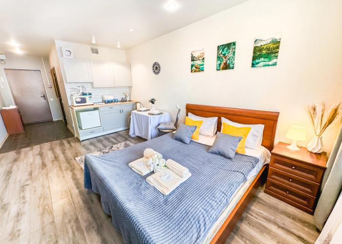 S zaseleniyem Lutshiy servis Posutochno50 Apartments