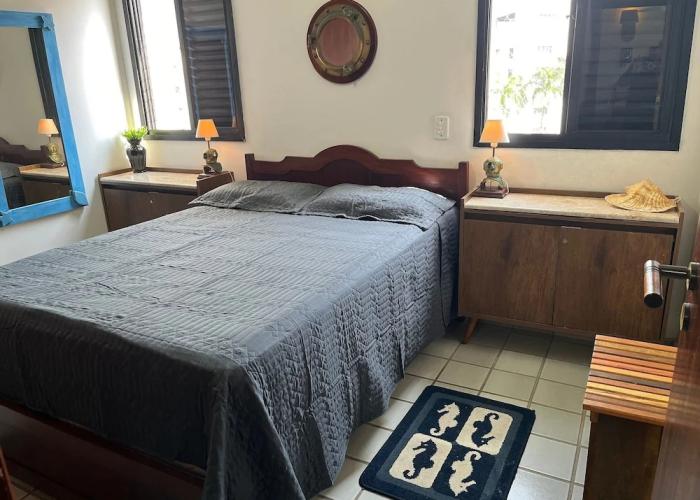 34 Riviera: M4 Giardino 44A, frente Praia, 4Dorms, 3Banh, 2Gar, Varanda Gourmet com Churrasqueira