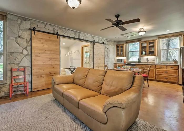 Blanco Riverfront Historic Home, 3 Mi to Downtown!