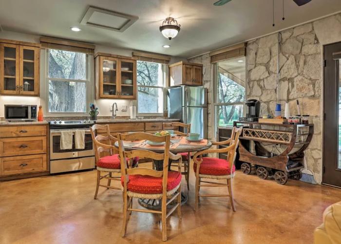 Blanco Riverfront Historic Home, 3 Mi to Downtown!