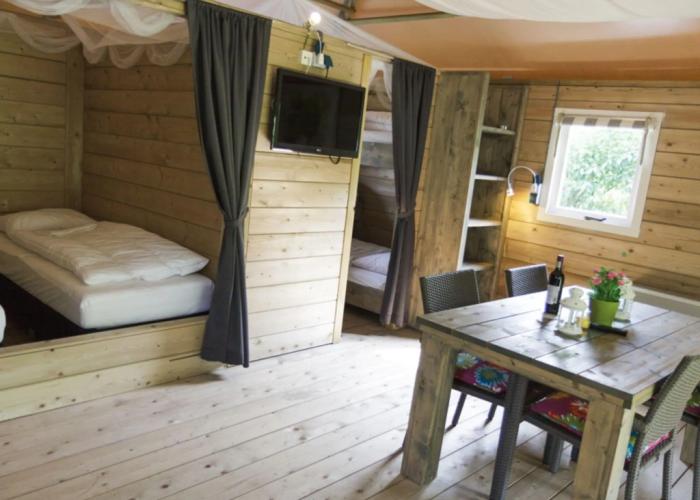 Tent Lodge With Covered Terrace, in Green Area