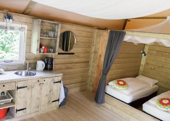 Tent Lodge With Covered Terrace, in Green Area