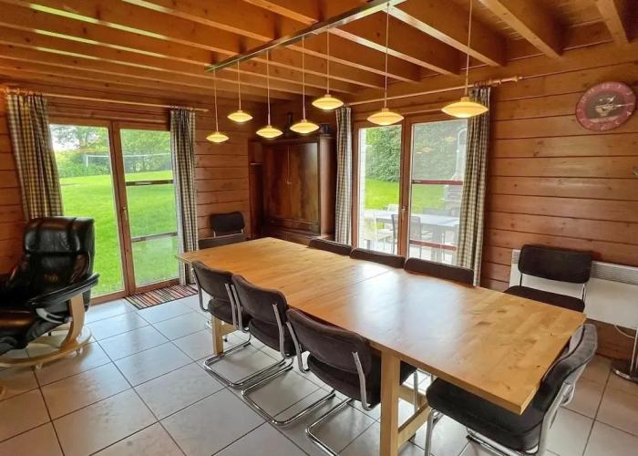 Chalet Just Outside Hampteau Offering Magnificent Views Across the Ourthe Valley