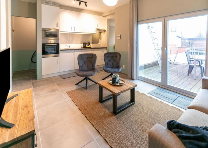 Duplex Apartment in the Shopping Street of Maasmechelen