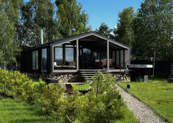 Two House River Private House
