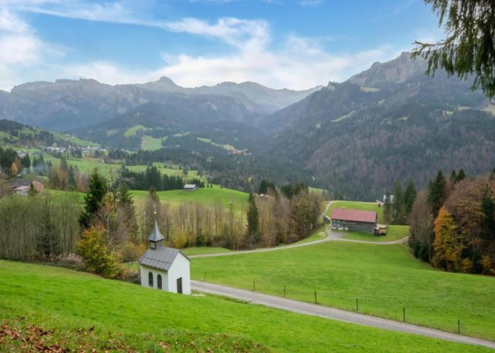 Picturesque Studio in Sibratsgfall With Garden