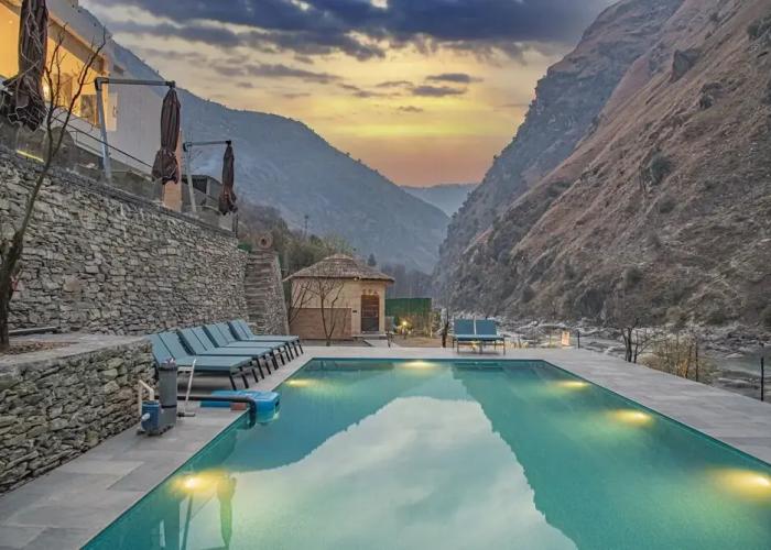 Echor Palm Bliss Riverside Resort & Spa, Kasol