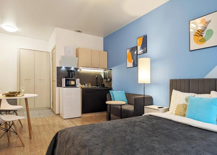 Chistyy podyezd Svezhiy remont peshkom do Borisoglebskogo Apartments