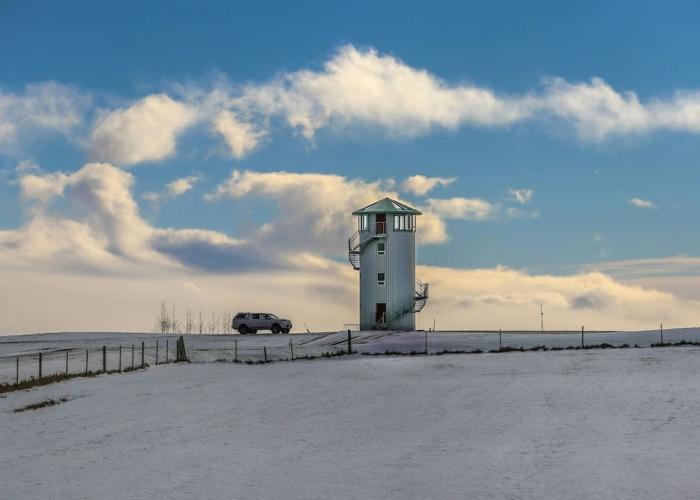 Klettar Tower Iceland