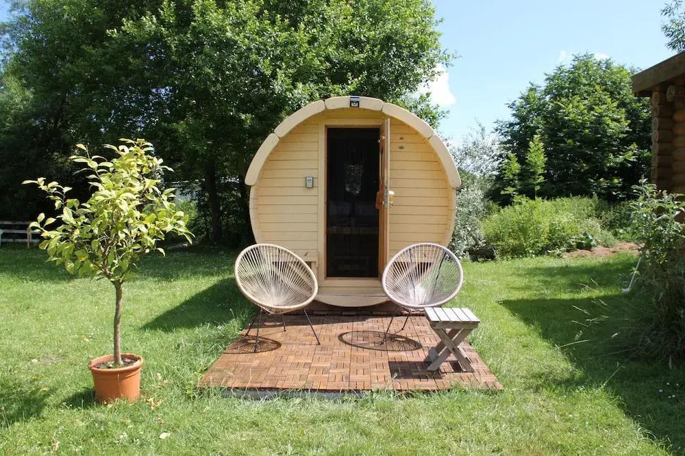 Schlaffässer Landhotel Teichwiesenhof