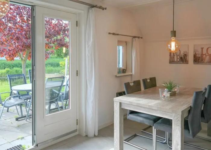Modern Holiday Home at a Typical Dutch Canal, Close to the Lauwersmeer