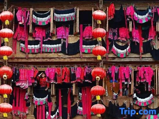 Longji Terrace Panoramic Homestay (Xishan Yule Qianfen Ladder Observation Deck)