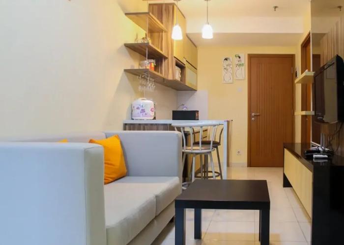 Modern 1BR with Sofa Bed @ Cinere Bellevue Apartment