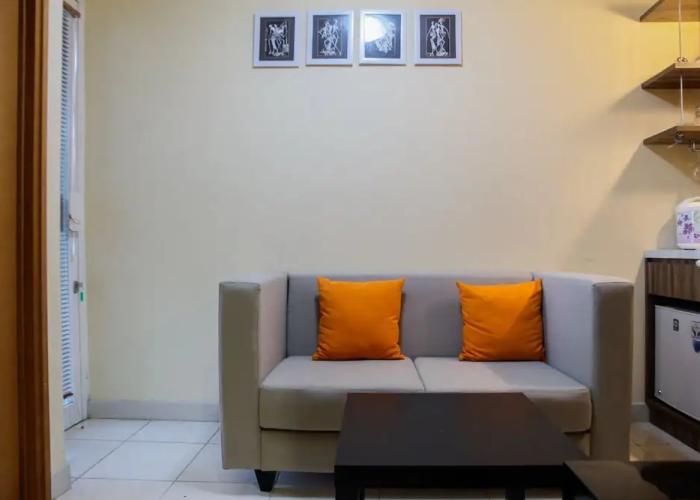 Modern 1BR with Sofa Bed @ Cinere Bellevue Apartment