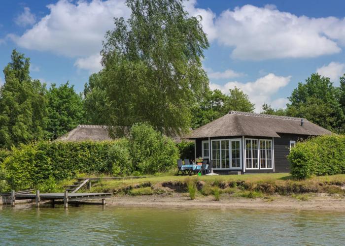 Thatched Lodge With AC and a Dishwasher, in Green Twente