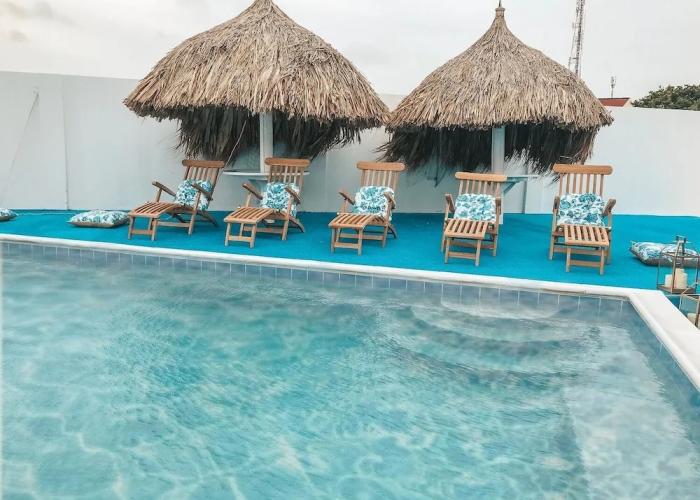 Ocean Front Property - Villa 3 Aruba with Hot Tub