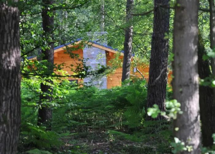 Wooden Chalet With Wood Burning Stove