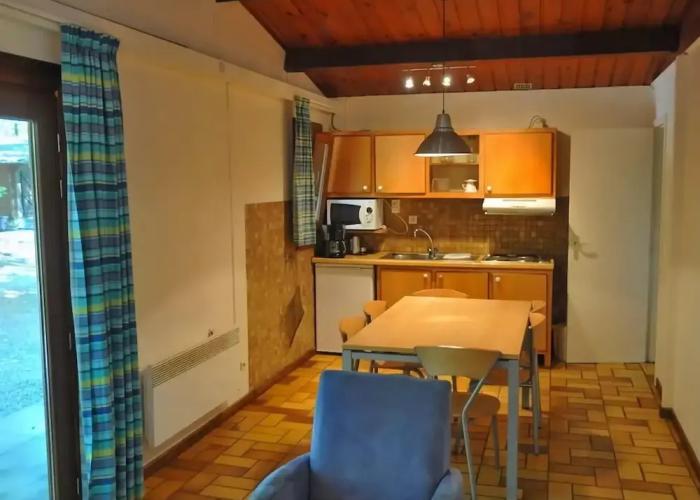 Cozy, Wooden Chalet With a Microwave, Located in a Forest
