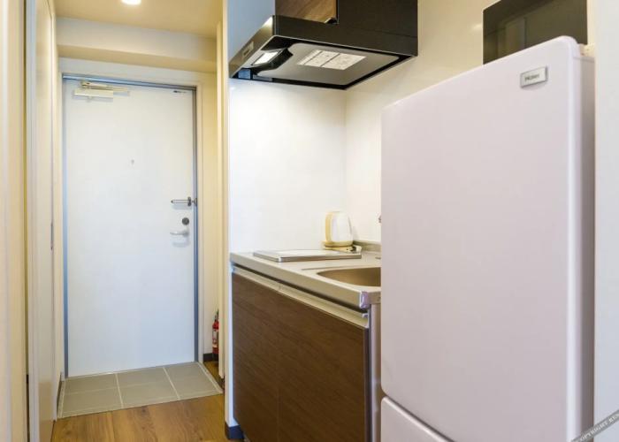 Mr.KINJO inn in front of Children Medical Care Center