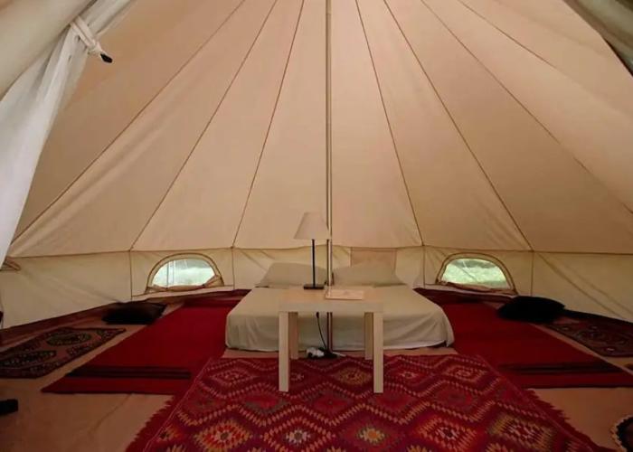 Glamping at a Lovely Tent in Skiaxtro- Marathopoli