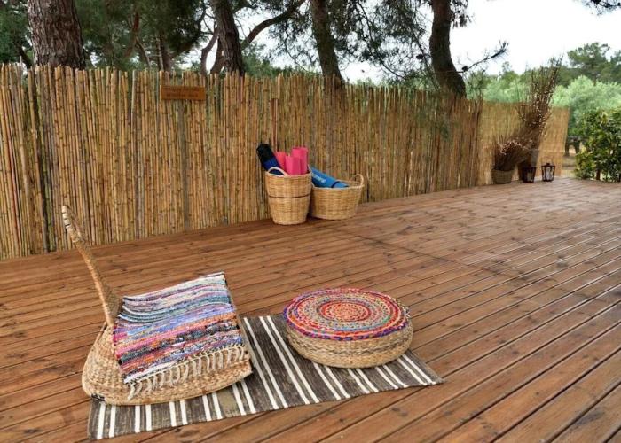 Glamping at a Lovely Tent in Skiaxtro- Marathopoli