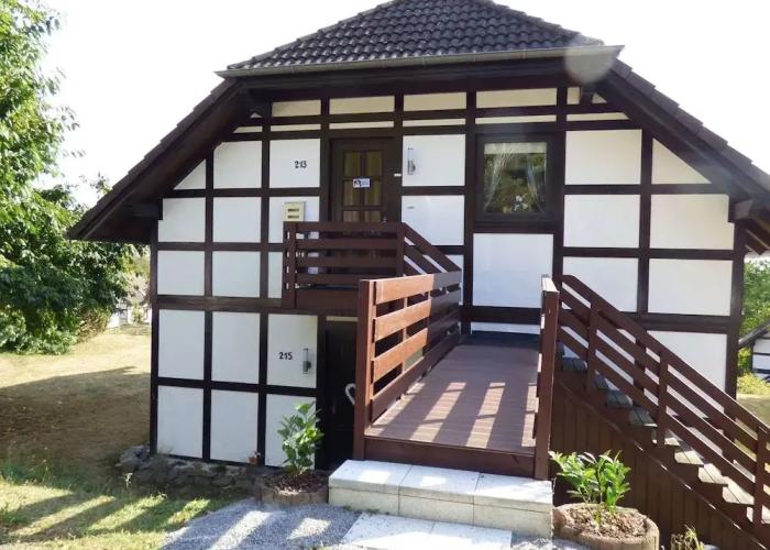 Alluring Apartment near Lake Edersee in Half Timbered House with Terrace